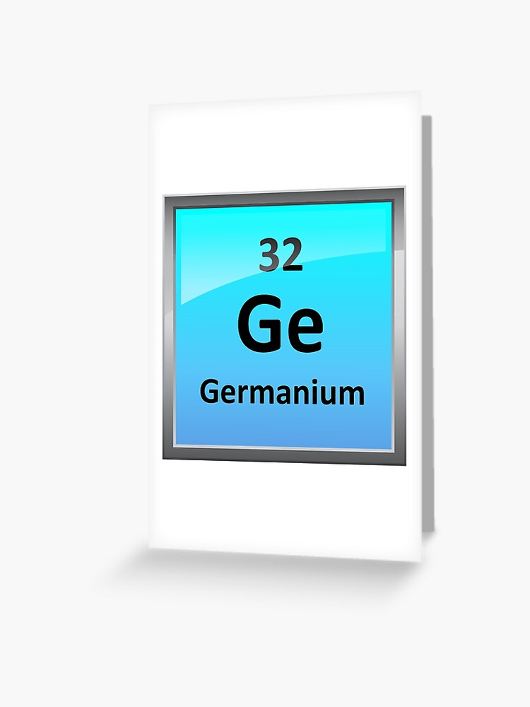 germanium element card