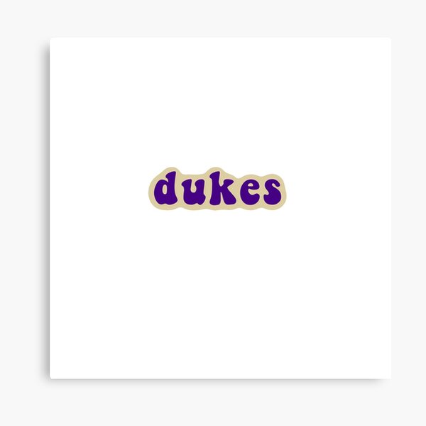 JMU - James Madison University - Dukes Canvas Print