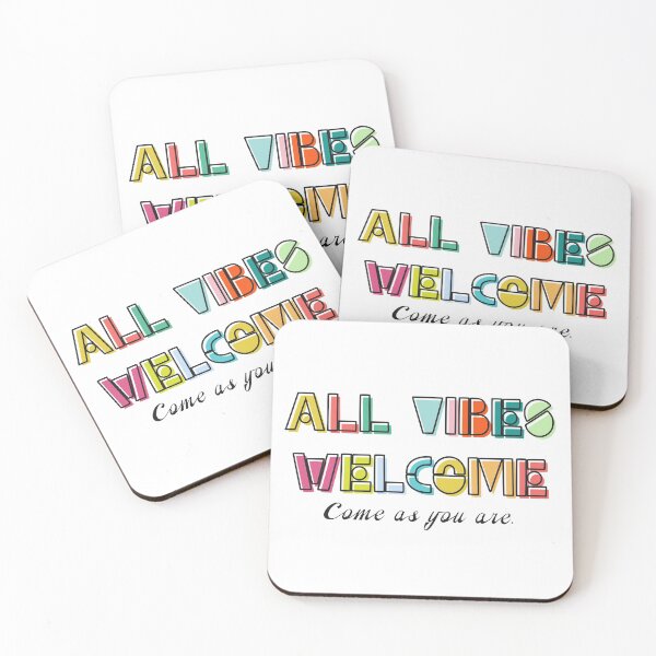 Item preview, All Vibes Welcome Colours designed and sold by BekahsDoodles.