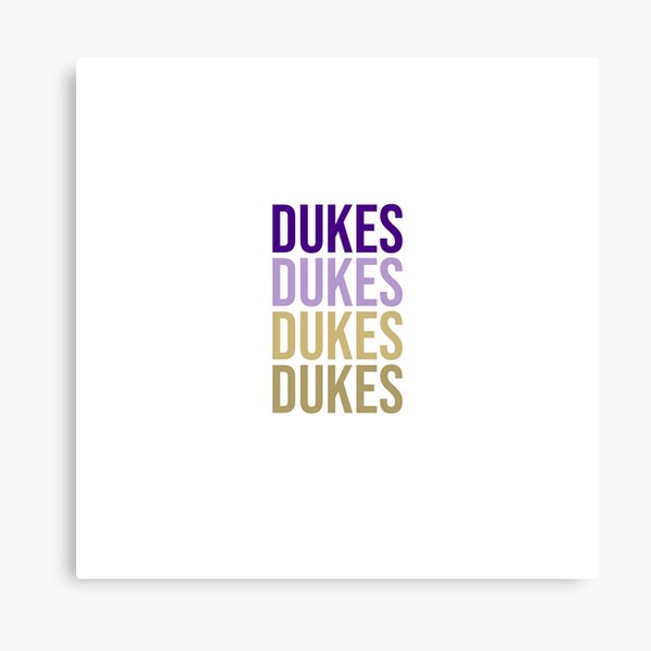 JMU - James Madison University - Dukes Canvas Print