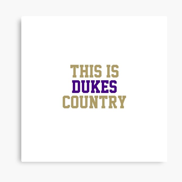 JMU - James Madison University - Dukes Canvas Print