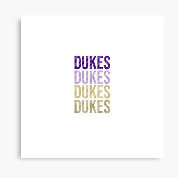 JMU - James Madison University - Dukes Canvas Print