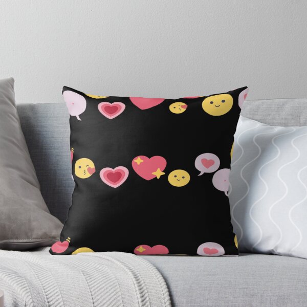 Item preview, Distance Love Emoji in Black designed and sold by zaruoo32.