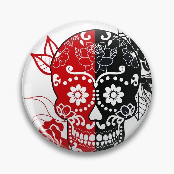 Item preview, skull zantangle art designed and sold by flyingghorse.