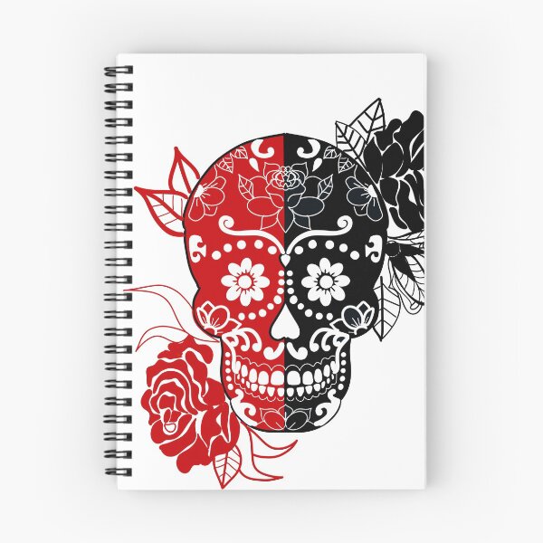 Item preview, skull zantangle art designed and sold by flyingghorse.