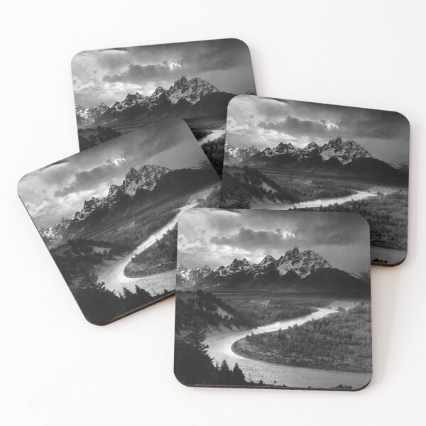 Item preview, The Tetons and The Snake River - Ansel Adams 1942 designed and sold by warishellstore.