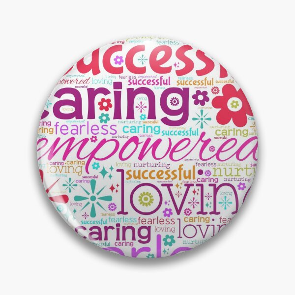 Item preview, Warm Colors Empowered Words for Women Mother's Day designed and sold by frankie5368.