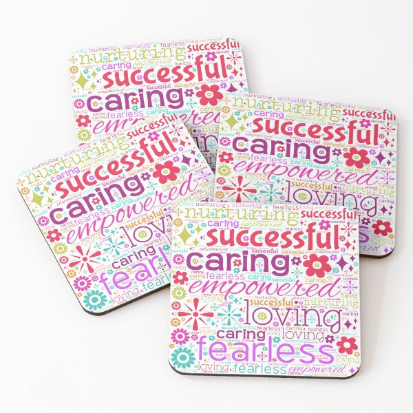Item preview, Warm Colors Empowered Words for Women Mother's Day designed and sold by frankie5368.