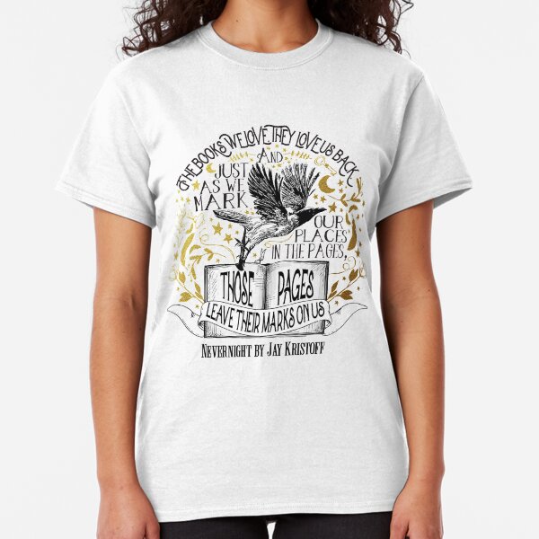 Nevernight - Books Love Us Back Classic T-Shirt