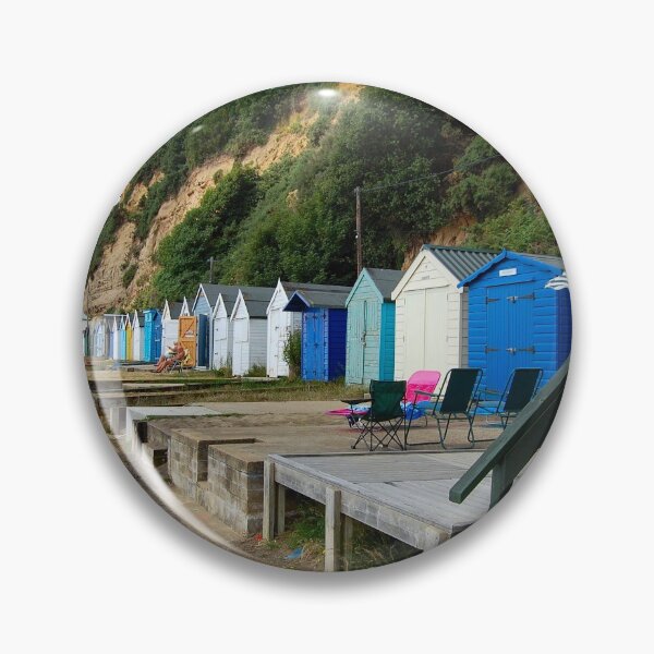 Item preview, BEACH HUTS 2 designed and sold by ronsaunders47.
