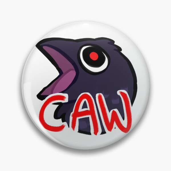 Item preview, Crow chat sticker designed and sold by bebbles-market.