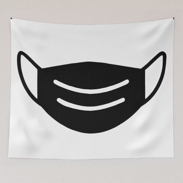Item preview, Black Face Mask Cutout designed and sold by iliminator101.