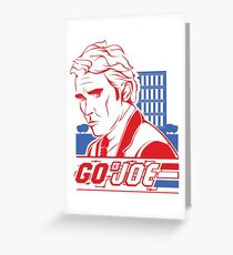 Go Joe (Macmillan) T-Shirt Greeting Card