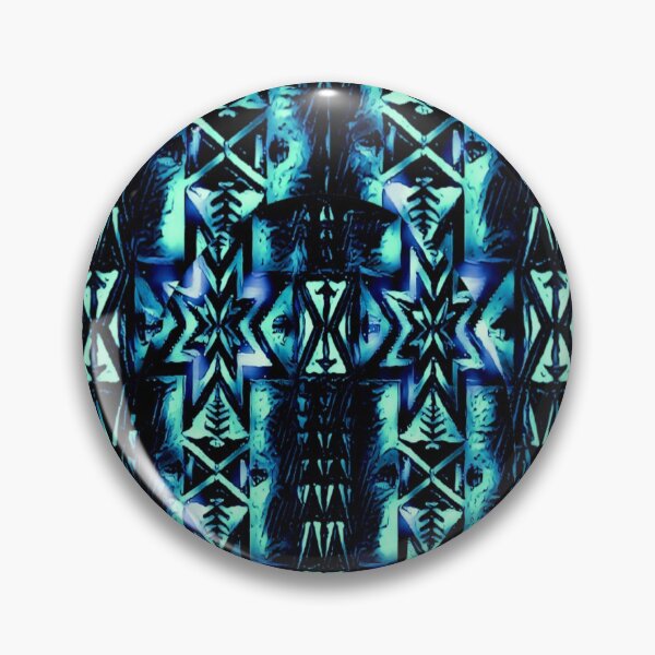Item preview, Northern Star Turquoise / Aqua/  Blue / Abstract Print  designed and sold by JMWCD.
