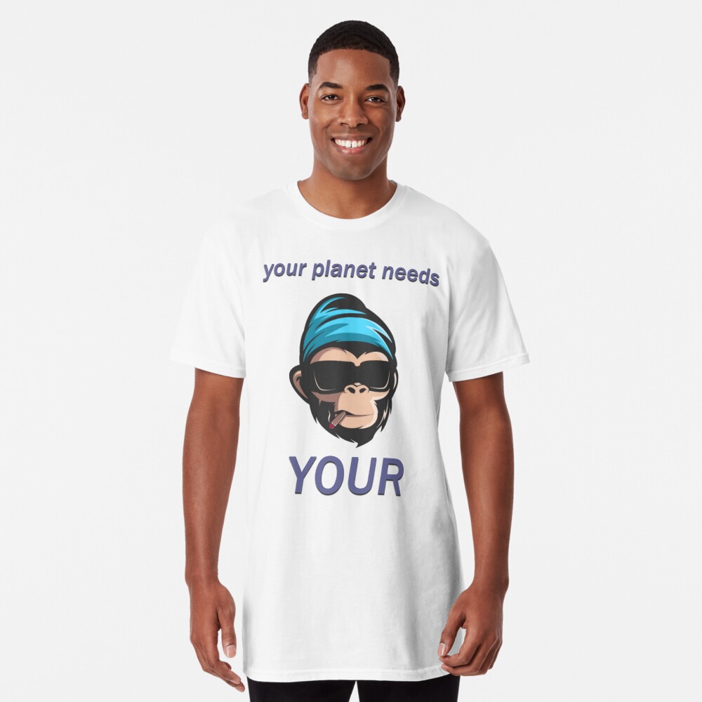 Aperçu de l'œuvre T-shirt long créée et vendue par charlolo.