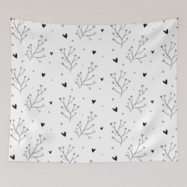 Item preview, Aesthetic black and white pattern designed and sold by creativef0x.