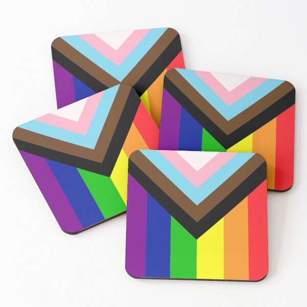 Item preview, Progress Pride Flag Vertical designed and sold by NYXFN.