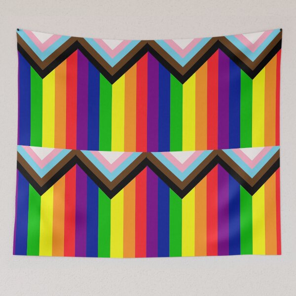 Item preview, Progress Pride Flag Vertical designed and sold by NYXFN.