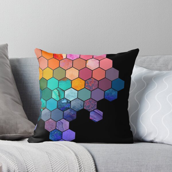 Item preview, Rainbow Hexagons designed and sold by PurpleImpala.
