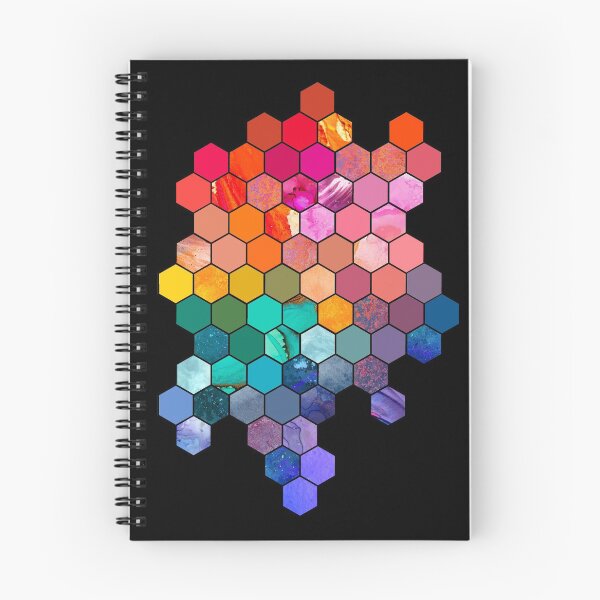 Item preview, Rainbow Hexagons designed and sold by PurpleImpala.