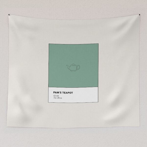 Item preview, the office colors - teapot designed and sold by carterwood.