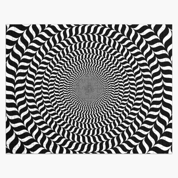 Whirlpool Optical Illusion - Expert Level Puzzle Jigsaw Puzzle