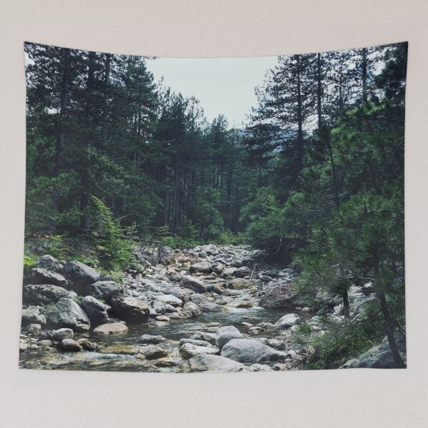 Item preview, small riverin the woods designed and sold by VKHOUSE.
