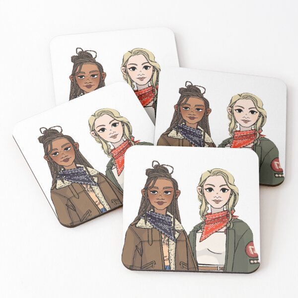 Item preview, Harriet and Sonya scorch trials maze runner designed and sold by freya kelly.