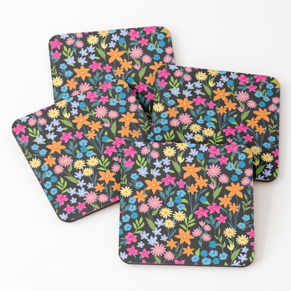 Item preview, colourful floral designed and sold by MartaOlgaKlara.