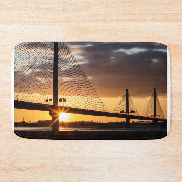 Item preview, Sunset from the Mersey Gateway Bridge designed and sold by Paul Madden.