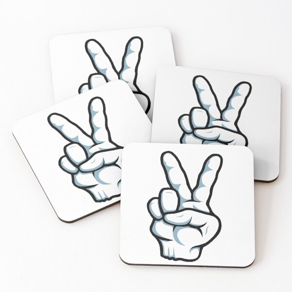 Item preview, Peace gesture designed and sold by Sketchoholix.