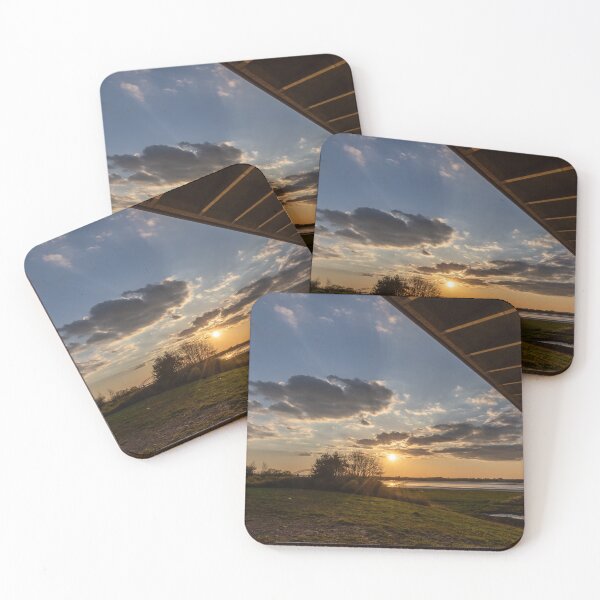 Item preview, Mersey Gateway Bridge at sunset designed and sold by Paul Madden.