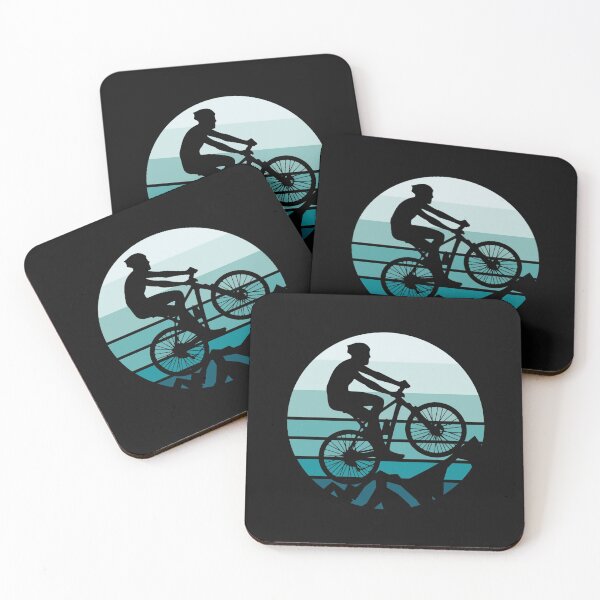 Item preview, Vintage Mountain Bike Rider designed and sold by EstelleStar.