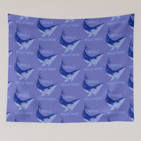 Item preview, WHALE Hello There designed and sold by ChilledTees.