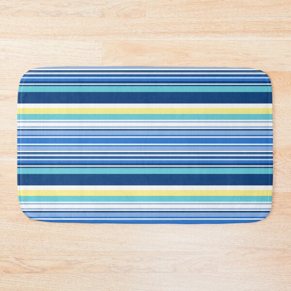 Item preview, 65 MCMLXV Blue Tonal Retro Stripe Pattern designed and sold by 65 MCMLXV.