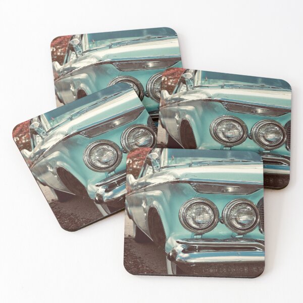 Item preview, Vintage Aqua Imperial Car 1960 Plymouth Fury Blue Aesthetic designed and sold by pieces2treasure.
