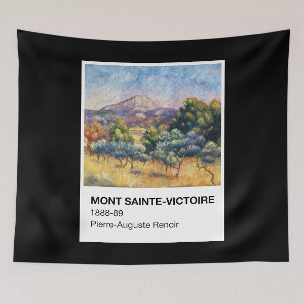 Item preview, Mont Sainte-Victoire Pierre-Auguste Renoir Pantone Card designed and sold by neopop.