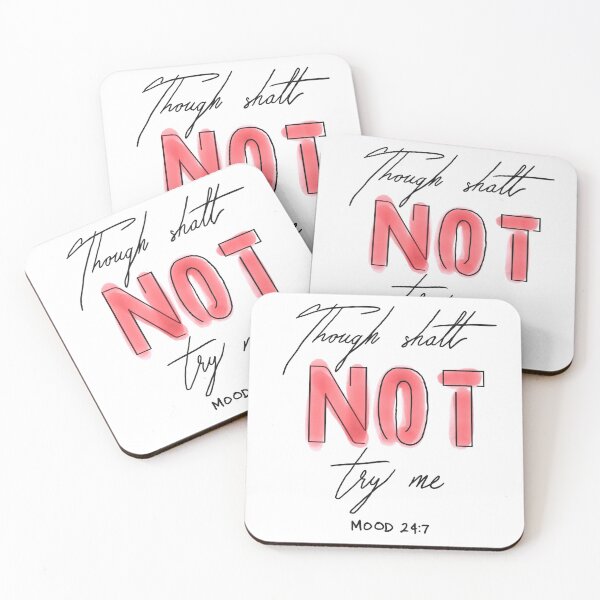 Item preview, ' Don’t try me! designed and sold by SassyPunk.