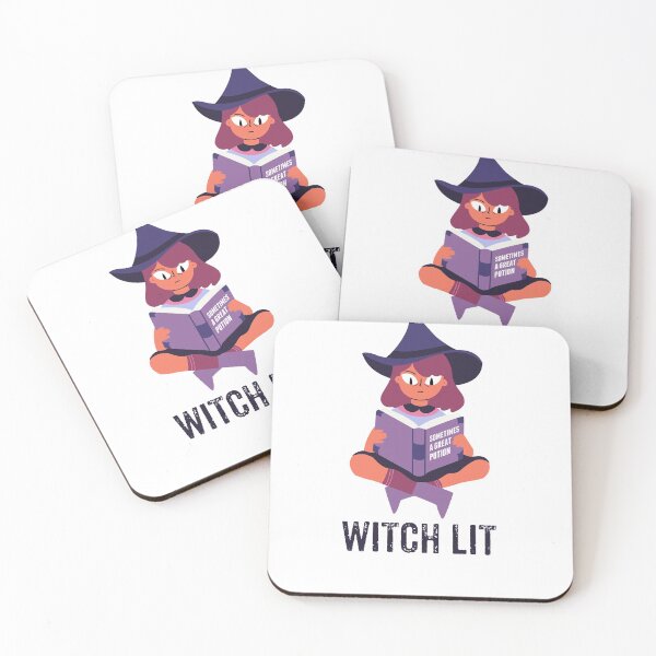 Item preview, Witch lit funny Halloween reading books designed and sold by billyperks.