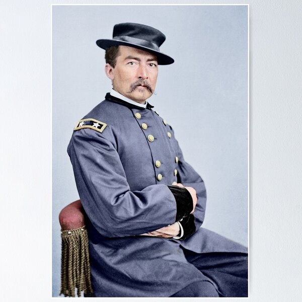 Item preview, General Philip Sheridan - Union Civil War - Colorized designed and sold by warishellstore.