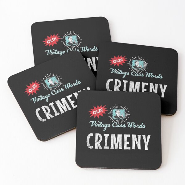 Item preview, Vintage Cuss Words Distressed Crimeny designed and sold by twHistory.