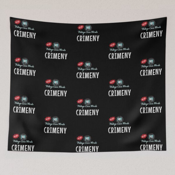 Item preview, Vintage Cuss Words Distressed Crimeny designed and sold by twHistory.