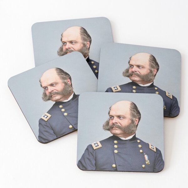 Item preview, General Burnside - Civil War - Colorized designed and sold by warishellstore.