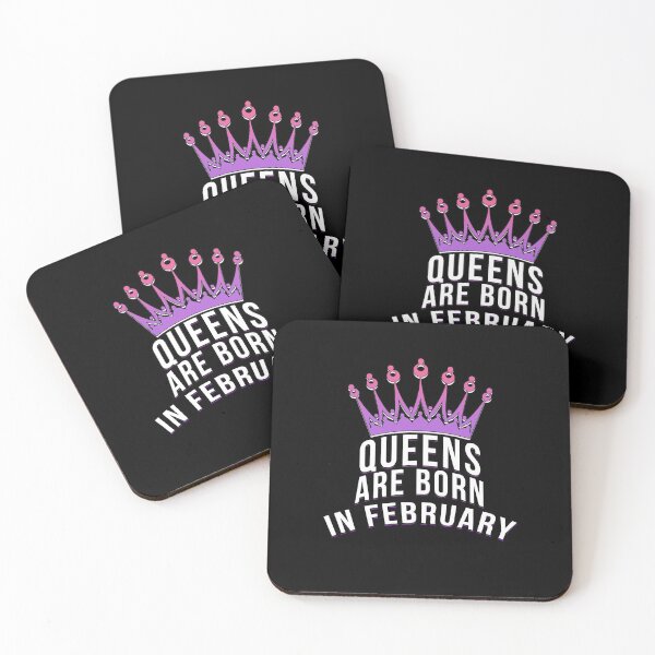 Item preview, Queens are born in February designed and sold by PGPshop.
