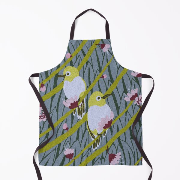 Item preview, birds of paradise in the spring apple blossom designed and sold by Magicbrush13.