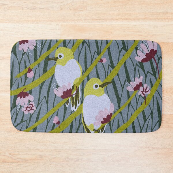 Item preview, birds of paradise in the spring apple blossom designed and sold by Magicbrush13.