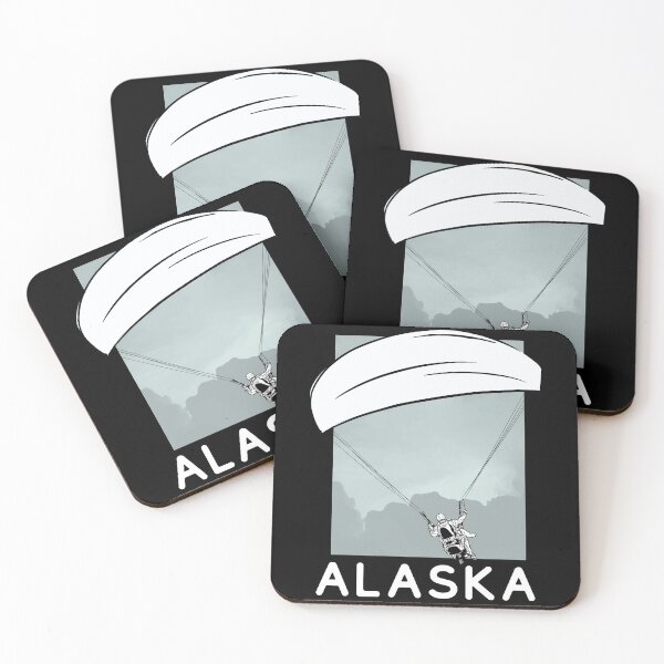 Item preview, Alaska Paragliding designed and sold by Hoiho Adventure Shirts.