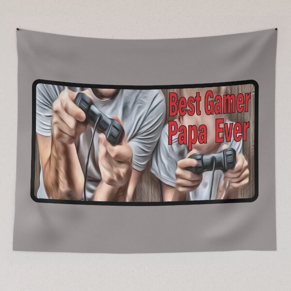Item preview, Best Gamer Papa Ever designed and sold by JAZTshirt.