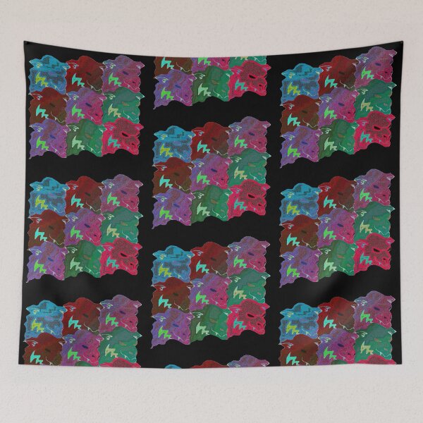 Item preview, Interdimensional Dragon Tessellation  designed and sold by Kyra C. Kalageorgi.