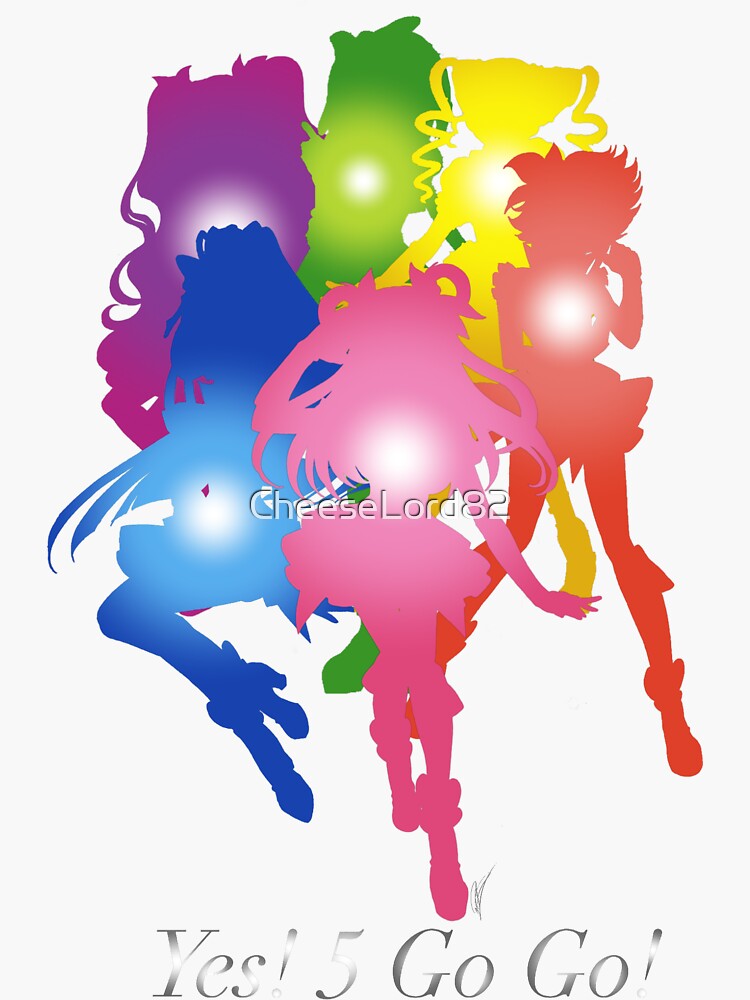 Yes Precure 5! Sticker for Sale by JealousIzabel